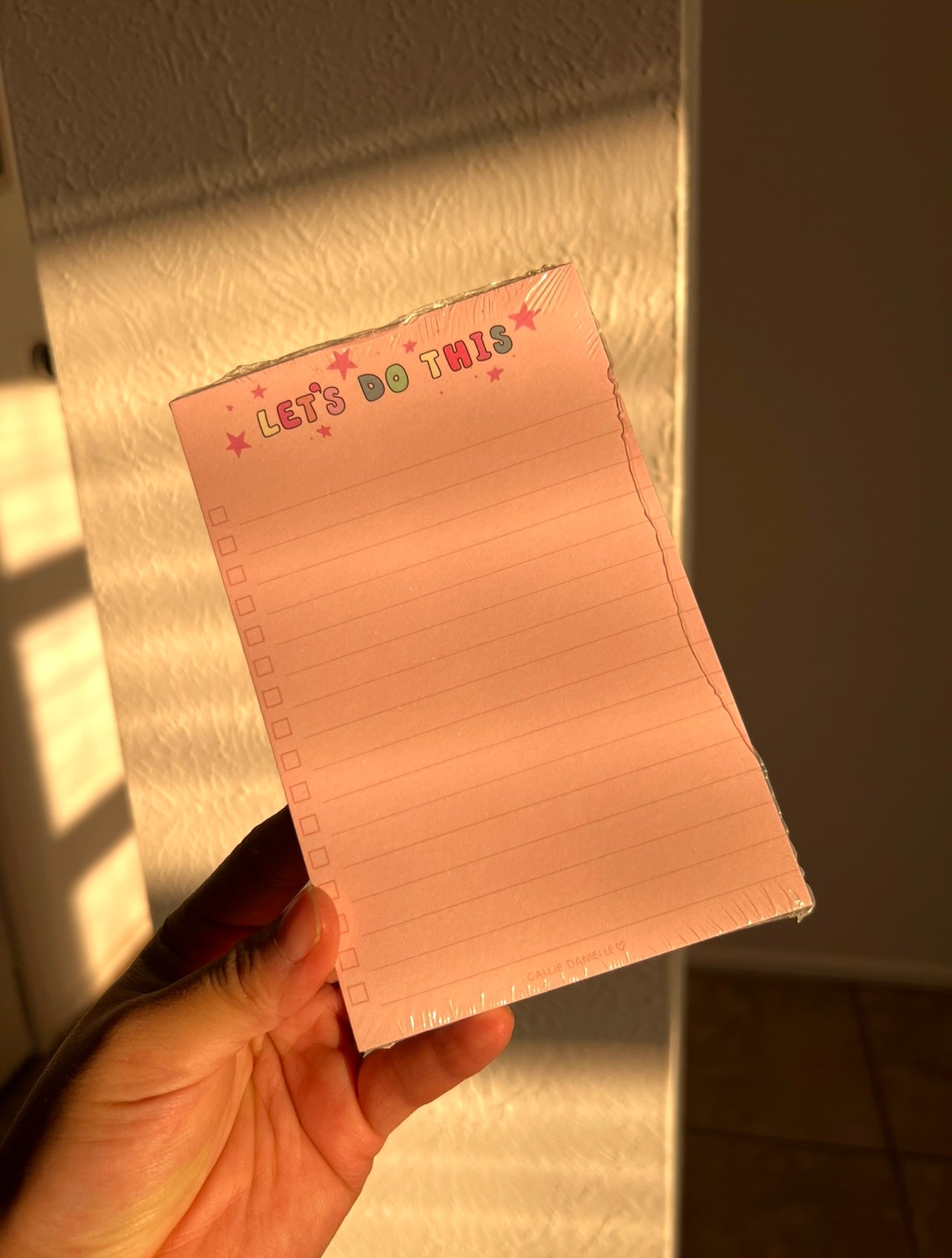 let’s do this to-do list