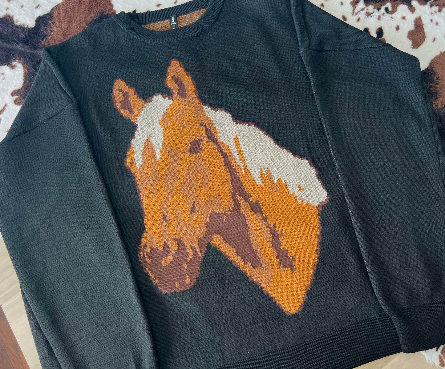 the pony sweater